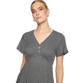 Zero Minikleid mit Print Braun/Cream 44