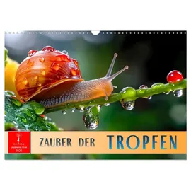 Calvendo Zauber der Tropfen (Wandkalender 2026 DIN A3 quer), CALVENDO Monatskalender