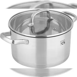 Carl Schmidt Sohn Beckum Topf-Set 7-tlg. 1 x Fleischtopf Ø 16 cm + 1 x Fleischtopf Ø 20 cm + 1 x Fleischtopf Ø 24 cm + 1 x Stieltopf 16 cm