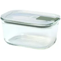 Mepal Vorratsdose Easy Clip , transparent/klar , Glas,Kunststoff,Silikon ,