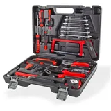 DEMA Werkzeugkoffer 48-tlg. schwarz