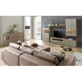 Innostyle Lowboard groß ¦ grau ¦ Maße (cm): B: 140 H: 51 T: 47.0