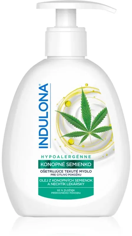 Indulona Hempseed Flüssigseife für empfindliche Oberhaut 250 ml