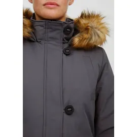 Oxmo OXActa Damen, Wintermantel Parka Mantel mit Kapuze | Gr.: XS