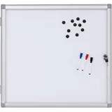 MCW Pinnwand Q51 68 x 65 cm Grau