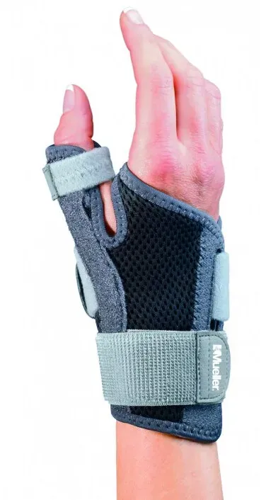 Daumenbandage Mueller  Adjust-to-fit- Thumb Stabilizer - grau,Schwarz