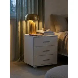 KADIMA DESIGN Nachtschrank Anapo 45 x 34 x 54 cm Weiß