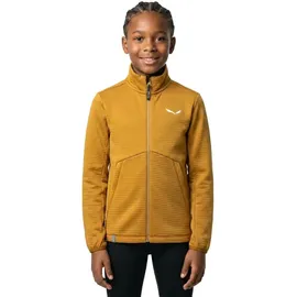 Salewa Altavia Polarlite Fleece Mit Durchgehendem Reißverschluss - Spruce Yellow - 11-12 Jahre