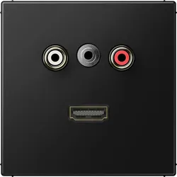 Jung Multimedia-Anschlusssystem MA LS 1082 SWM MALS1082SWM