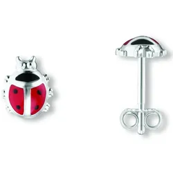 Paar Ohrhänger ONE ELEMENT "Marienkäfer Ohrringe Ohrstecker aus 925 Silber", silber, Ohrringe, Damen, Kinder, Silber 925 (Sterlingsilber), stilvoll & feminin – für die besonderen Augenblicke