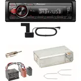 Pioneer MVH-130DAB Digitalradio USB Einbauset für BMW 3er E36 Z3