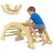 aiyaplay Kletterbogen 2 in 1 Naturholz