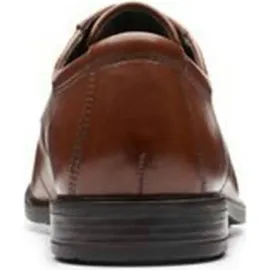 CLARKS Howard Walk Schuhe Dark Tan Lea 46