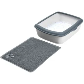 Trixie Vorleger für Katzentoiletten 37 x 45 cm Anthrazit