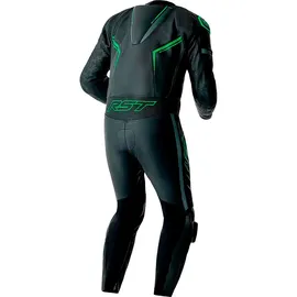 RST S1 D3O Lederkombi - Neon Green - XL