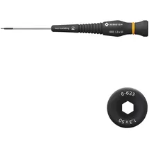 bernstein tools for electronics Innensechskantschraubendreher 1,3 mm Klingenlänge 50 mm