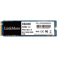 LinkMore XE400 2TB M.2 2280 PCIe Gen 4X4 NVMe 1.4 interne SSD, PS5 kompatibel, Solid State Drive, bis zu 4650 MB/s für Latop und PC