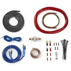 Nedis Kfz-Audio Connector Kit - 800 W - Vergoldet - Kartonverpackung