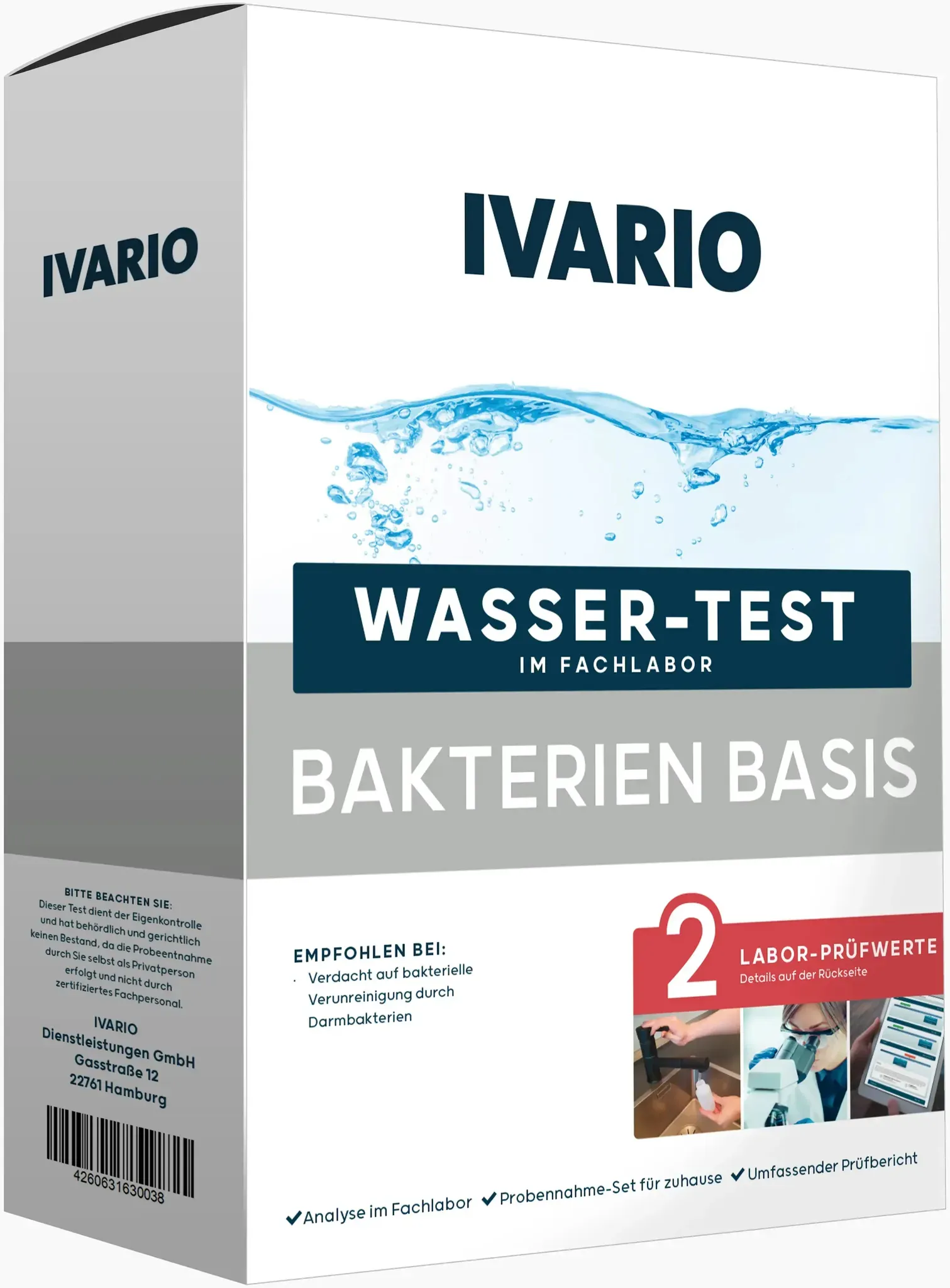 Bakterien-Wassertest-BASIS