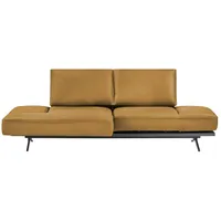 KOINOR Liegensofa  Phoenix , gelb , Maße (cm): B: 240 H: 87 T: 132.0