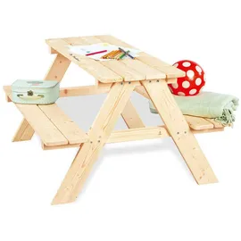 Pinolino Kindersitzgarnitur Nicki für 4 natur