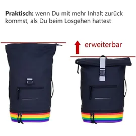Elephant Gin Time Bag COMP 25 L Bi Color Rainbow