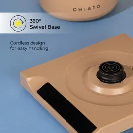 chiato flowPLAY Gooseneck 0,6 l Beige