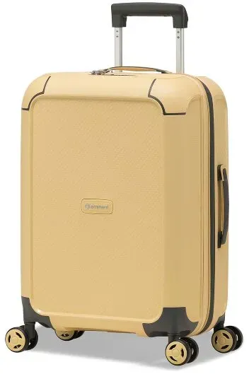 Eminent Aegis 4 Rollen Kabinentrolley S 55 cm mit Dehnfalte  gelb