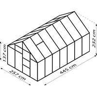 Vitavia Merkur 11500 Alu smaragd grün HKP 6 mm