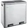Svita TM2X24 Abfalleimer 48L Silber