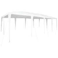 VidaXL Partyzelt Weiß 8x4 m PE
