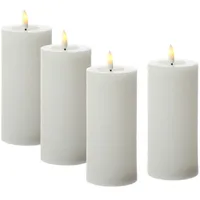 441 LED Kerzenset LINA 15 cm 4 St. weiß