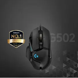 Logitech G502 Hero Gaming Maus schwarz