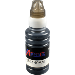 Ampertec Nachfülltinte ersetzt Epson C13T664140 T6641 black