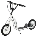 Homcom Kinderroller Scooter Weiß