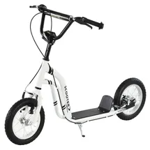 Homcom Kinderroller Scooter Weiß