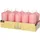 Papstar Stumpenkerze 9 x 4 cm 10 St. altrosa