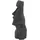 ECD Germany Moai Figur Rapa Nui Kopf 78cm hoch, aus Steinguss Kunstharz Osterinsel Statue als Dekoration Skulpturen & Dekoobjekte, Skulpturen