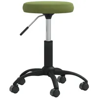 vidaXL Massagehocker Samt 40 x 50 x 40 cm Hellgrün