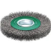 Lessmann Draht-Rundbürste (grün) INOX-Draht 0,30 mm, Bürsten-⌀ D1xBesatzbreite L1: