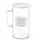 Wessper Wasserfilter Kanne weiß 2,5 L