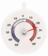 SCHNEIDER Kühl-Thermometer, rund 160036 , Messbereich: - 50 °C / + 50 °C