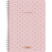 Brunnen Schülerkalender Style (2025/2026) "Pretty Pink", 2 Seiten =