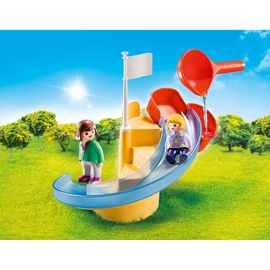 Playmobil 1.2.3 Wasserrutsche 70270