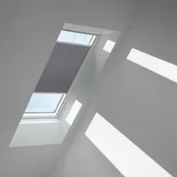 VELUX Wabenplissee Grautaupe 1170, SK08 1170K (Farbe: - 1170K, Farbe Schiene: Premium