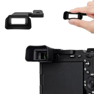 KIWIFOTOS Kamera Extended Augenmuschel Okular für Sony A7CII A7CR Kamera, Alpha 7CII 7CR Sucherschutz Zubehör