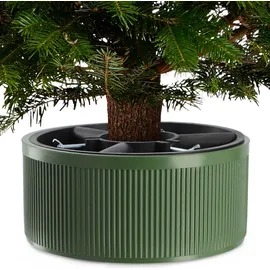 Kadax Weihnachtsbaumständer, Christbaumständer aus recycelten Kunststoff, Tannenbaumständer für Eine - Kadax