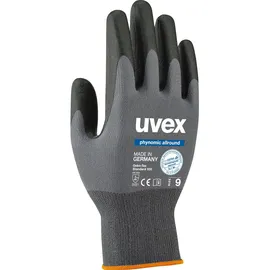 Worky Safety Line Leipold Doehle ESD Nylon/Carbon-PU Nylon Arbeitshandschuh Größe (Handschuhe): 9, L EN 388:201