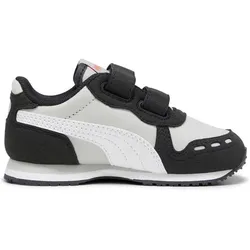 PUMA Kinder Freizeitschuhe Cabana Racer SL 20 V, Ash Gray-PUMA White-PUMA Black, 25