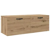 VidaXL Wandschrank Eiche handwerklich 100 x 36.5 x 35